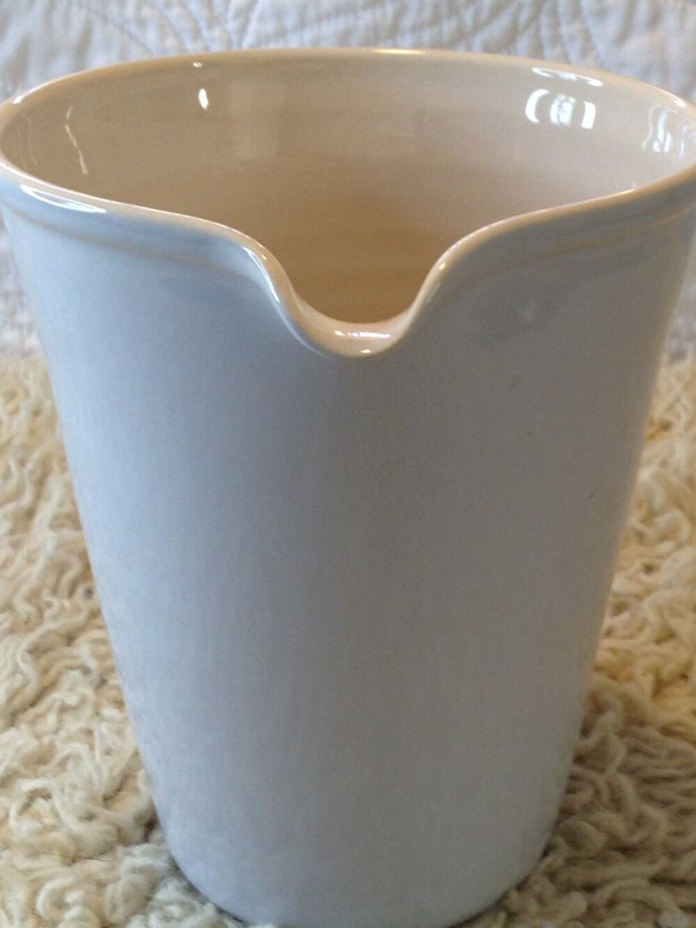VTG '80 Fris Edam Holland Ceramic Milk Pitcher Cabincore Farmhouse Fresh Milk